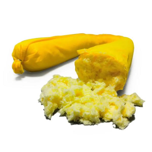 Hazmat Chemical Absorbent Socks 7.6cmx1.2m Polypropylene Industrial Spill Absorbent Socks