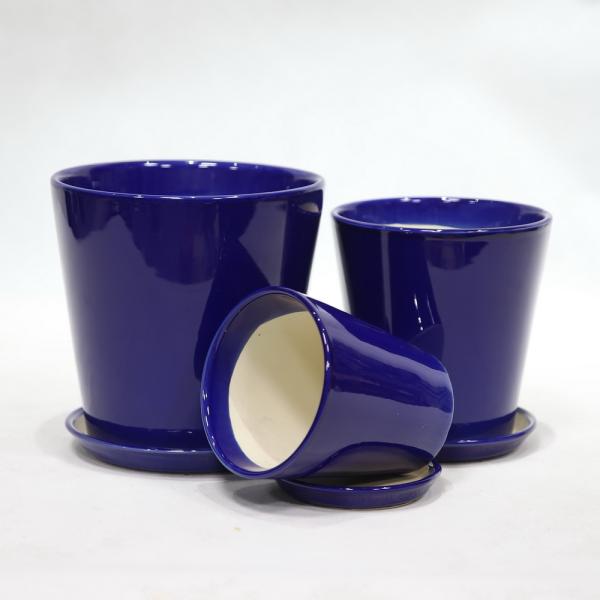 Garden Glossy Ceramic Plant Holders For Effortless Indoor Decor