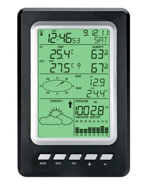 1.8KG Wireless Solar Station For Indoor Temperature Range 0 To 50 ° C WS1030 433mhz