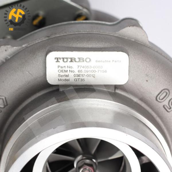 774053-0003 GT35 Bus Turbocharger 65.09100-7158 03E17-0012 For DOOSAN DL06 Engine