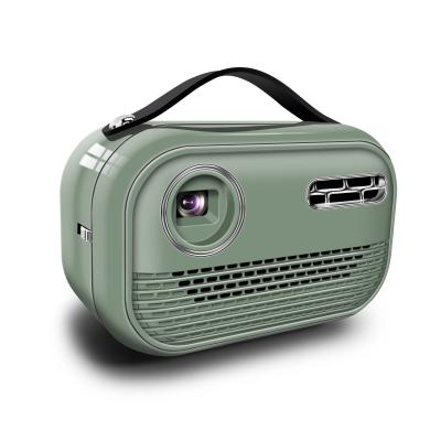 Green DLP Smart Projector 65 Lumens Android 9.0 4K Bateria embutida de 5000MA