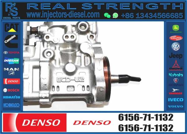 Diesel Engine parts 6156-71-1132 SA6D125E-3B injector fuel pump 6156-71-1131 fuel injection pump for komatsu PC400-7