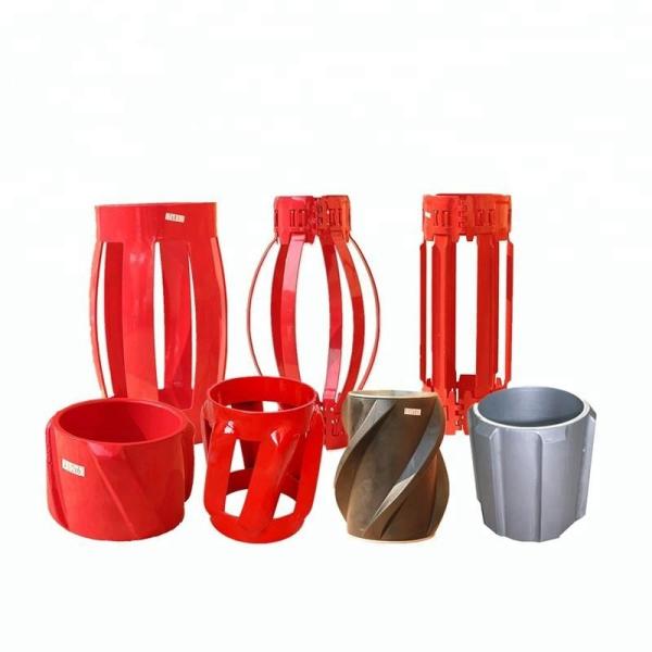 Api Standard Elastic Spring Casing Centralizer / Half Rigid Casing Centralizers