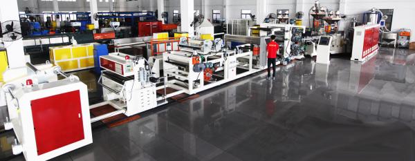 High Speed Plastic Sheet Extrusion Machine For Luggage / Household Furniture