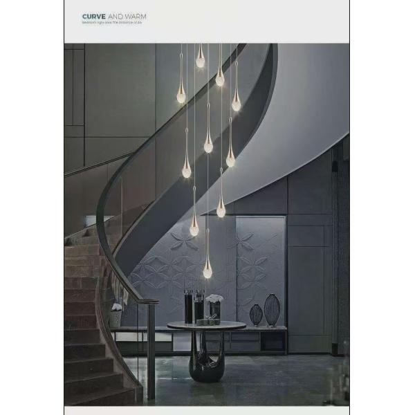 Internet Célébrité Lustre à petite taille Éclairage élégant pour le salon du Penthouse