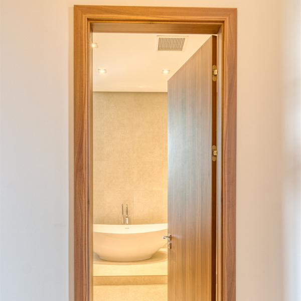 Interior White Color Composite Painting Lacquer Wood Doors