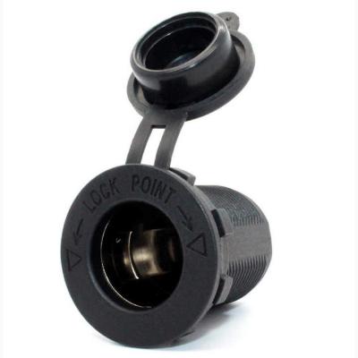 Two Pins Car Cigarette Lighter Power Outlet Waterproof 12-24v Cigarette Lighter Socket