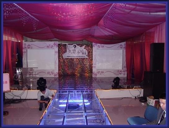 4ft *4ft 6082 Aluminum Movable Stage Platform 18mm Thinkness Anti Slip And Fireproof Plywood For event on water