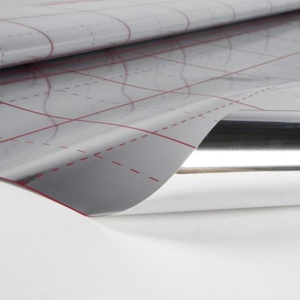 Impressão por grosso de filme refletor para aquecimento do chão, filme refletor para aquecimento do chão, em folha de alumínio