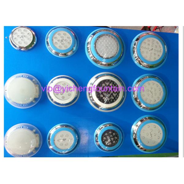 12w - 81w Led Underwater Swimming Pool Lights Blue Color Ring Diameter 300mm