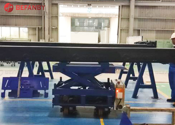 Trackless электрическая поднимаясь двигая тележка передачи