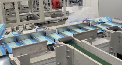 10KW Máquina de Fabricação de Folhas de Máscara Inverter Controle de Produtividade Precisa Velocidade de Produção de Uma a Três Máquinas de Máscara
