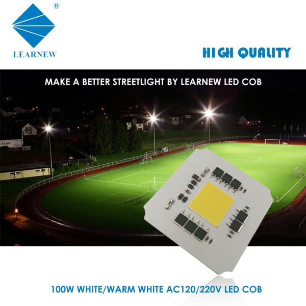 6000K flip chip 100W 220V AC LED COB Super Aluminum high efficiency 110-120lm/w