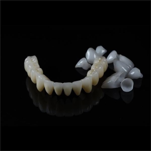 Tooth Multi Layered Zirconia Crown for Restorative Dentistry