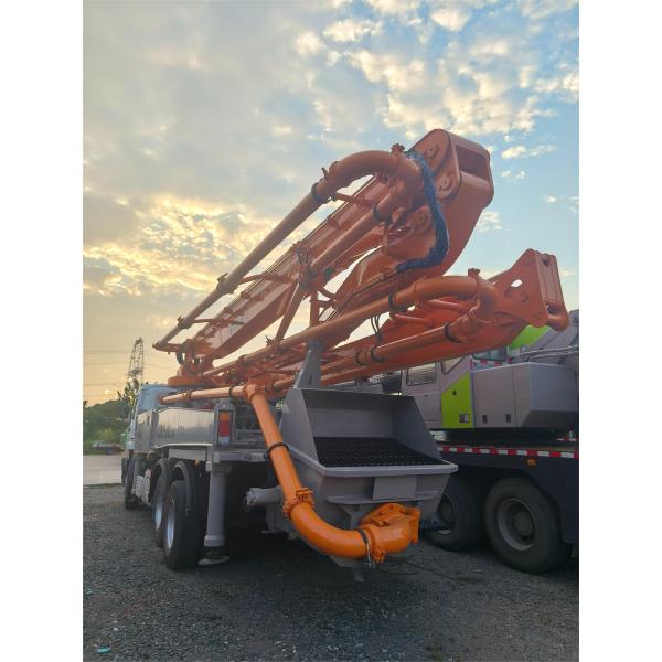2011 Zoomlion Renova 38m Camión Montado Concreto Bomba Camión Totalmente Hidráulico