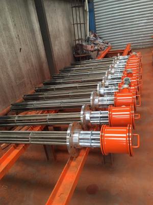 Immersive Type Thermal Oil Heater IP66 Protection Level For Pipe Body