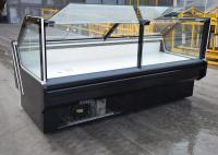 A vitrina da carne do supermercado fino de Front Lift Up Straight Glass Secop automática degela