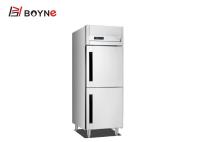 certificação de baixo nível de ruído industrial do CE da indicação digital do refrigerador 95kg SS 304 da restauração 0.5L