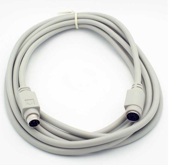 10ft PS/2 6 Pin Mini-Din Male to Female Cable