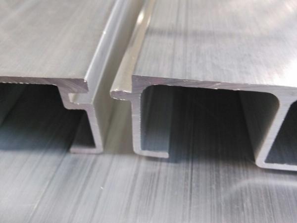 Extrusion Waterproof Aluminum Decking Board for Elevator / Escalator Threshold Plate