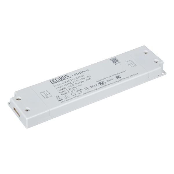 2000mA Constant Voltage Led Driver 12VDC 48W Slim LED Power Supply