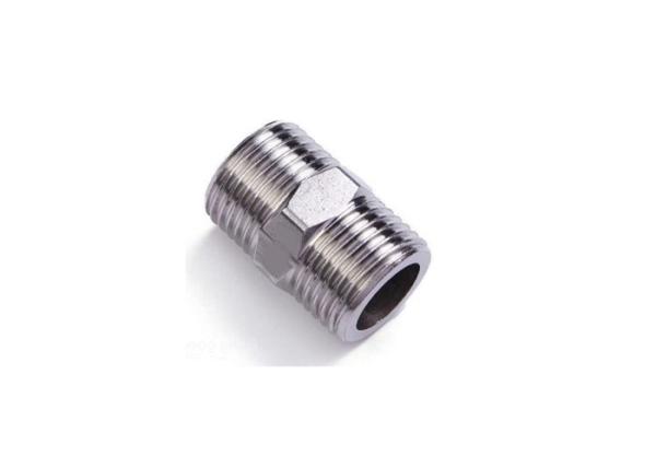 NPT Threaded Alloy Steel Pipe Fittings Alloy Steel A182 F12 3 / 4 Hex Nipple