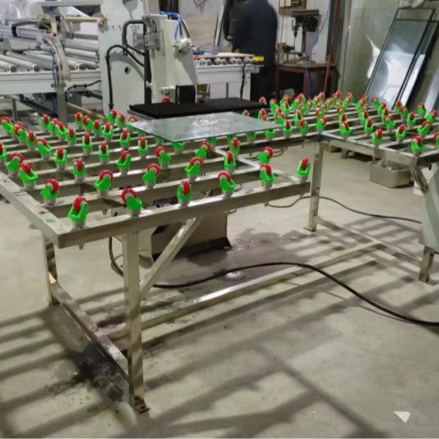 Manual Glass Edge Grinding Machine with Abrasive Belts Designed for Glass Processing Machinery