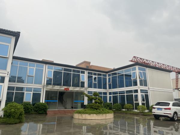 Espaço de caixa Escritório portátil modular personalizado com parede de vidro para o canteiro de obras e área de mineração