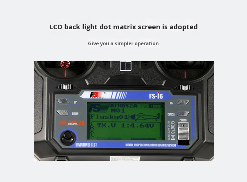 Flysky FS-i6 6X Fixed-Wing Glider Multi-Axis FPV Drone 6-Channel 10 Transmitter Remote Control