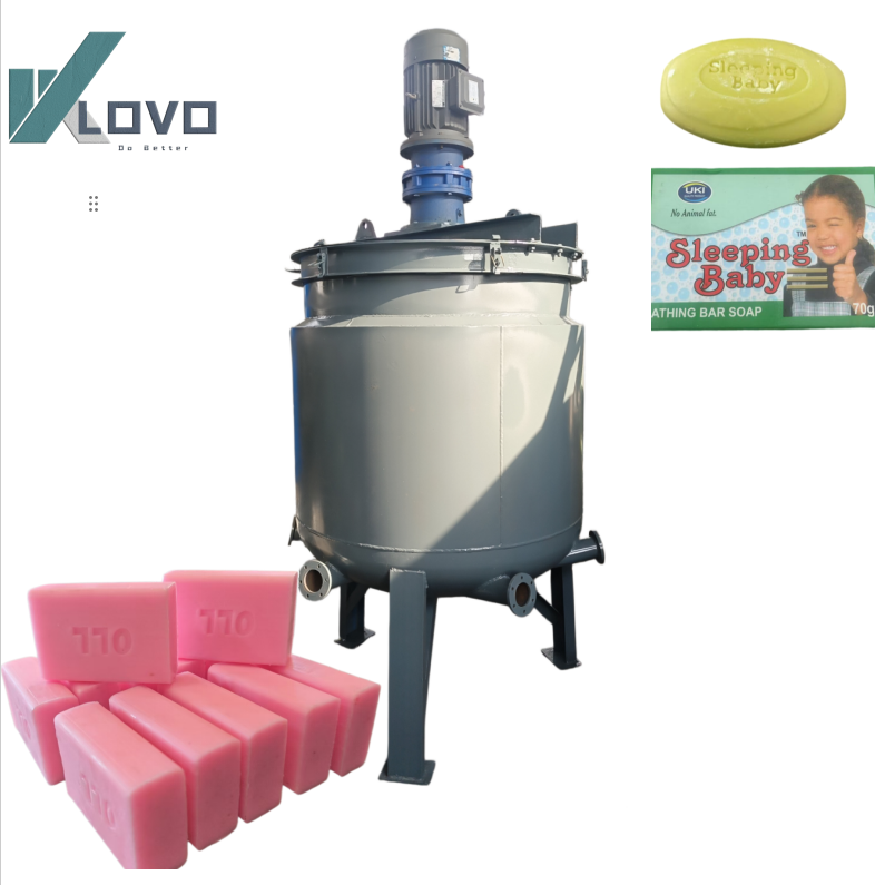 Palm Oil Saponified Into Soap Noodles Machine Saponification Tank Soap Saponification Reactor