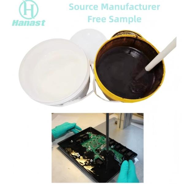 Industrial Electronic Thermally Conductive Silicone Potting Compound Gel High Temp