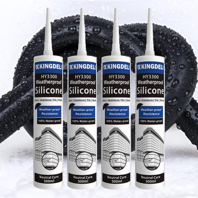 Single Component Neutral Water Resistant Silicone Sealant For Construction Caulk