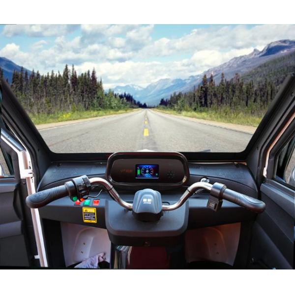 Трицикл колеса Jinpeng CX 1000W 3 электрический полный закрыл кабину 3 Seater 27km/h