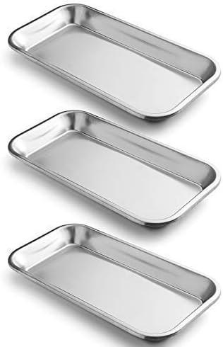 Wax Dissecting Tray Stainless Steel Thicken Dissection Pan Biological Equipment For Junior Senior School Laboratory
