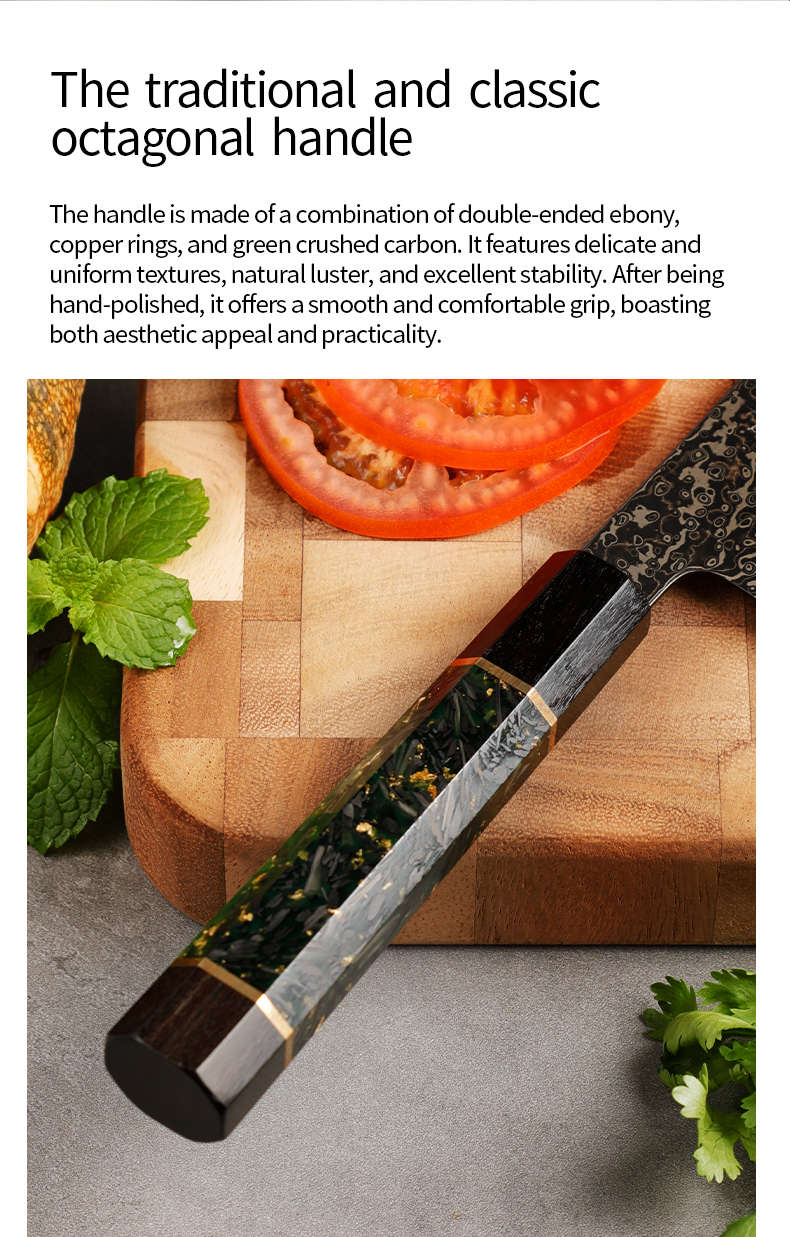 SLD Steel Gyuto Knife: Hand‑Forged Japanese‑Style Chef Knife