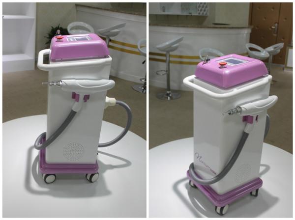 High Energy 2000J Vertical Q Switch ND Yag Laser With 1064NM Head For Color Tattoos