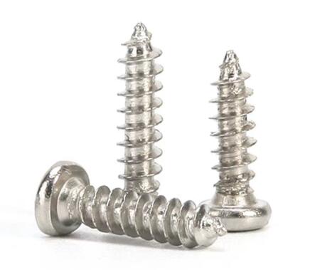 Professional Pan Head Screw Small Self Tapping Screws Mild Steel Material
