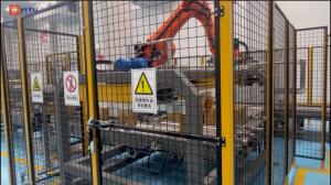 Pneumatique robot boîtier de boisson machine à palettiser programmable