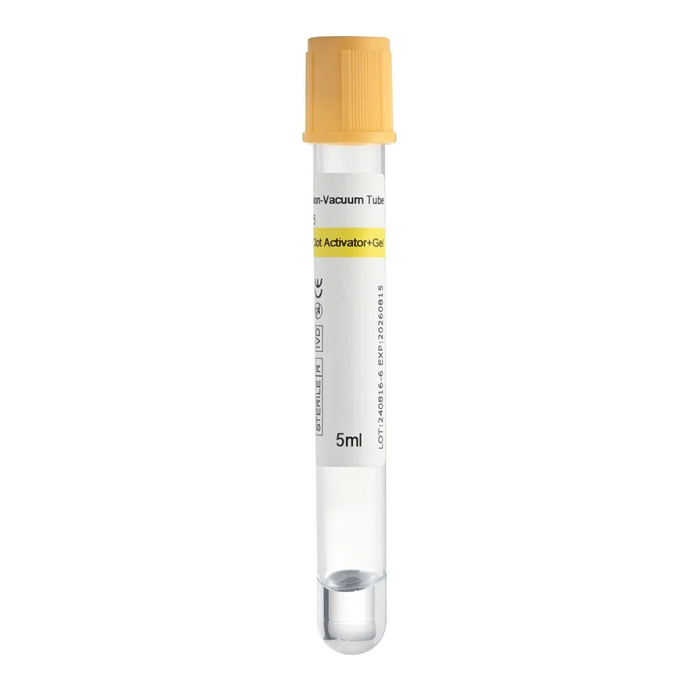 Siny Medical Clot Activator Gel Non-Vacuum Blood Collection Tubes