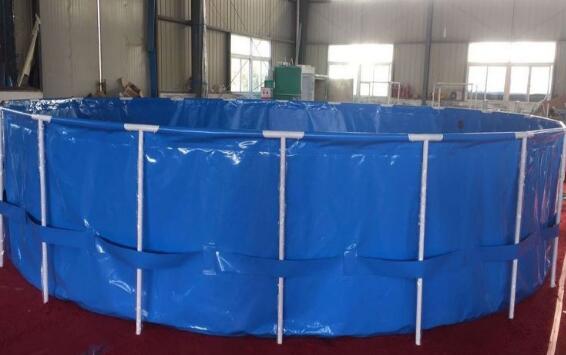 40000L складной ПВХ брезент круглый рыбный бак рыбный пруд пластиковый резервуар рыбный пруд на открытом воздухе