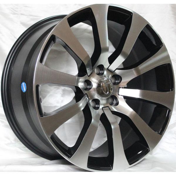 l'alliage 20inch roule For2010-2013 la gamme Rover Sport/noir de lustre a usiné