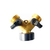 Forgé 3/4 pouce coupez la valve sans plomb solide du laiton Y