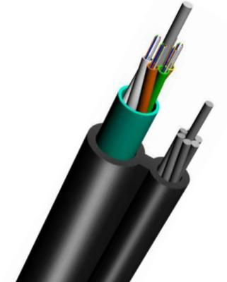 GYTC8S Figure 8 Fiber Optic Cable , With stranded Steel self supporting Aerial Cable