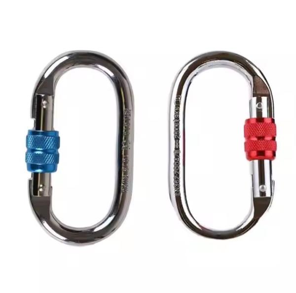 Traje de resgate de alta altura com arnês, figura 8 Descendo, corda de escalada, carabiner