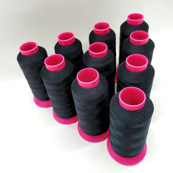 DuPont Kevlar Filament Twisted Ply Yarn 400D/3 Black Fire-Resistant Flame Retardant Sewing Thread High Temperature Abrasion Resistant