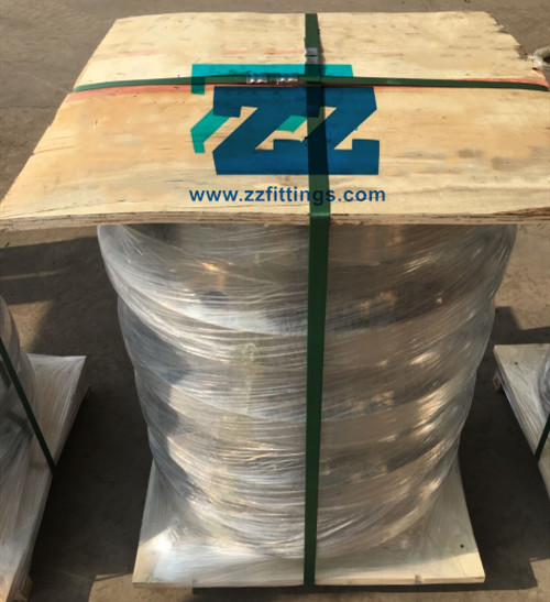 6" Weld Neck Flange Carbon Steel Long Weld Neck Flange , Sch 40 Weld On Steel Pipe Flanges