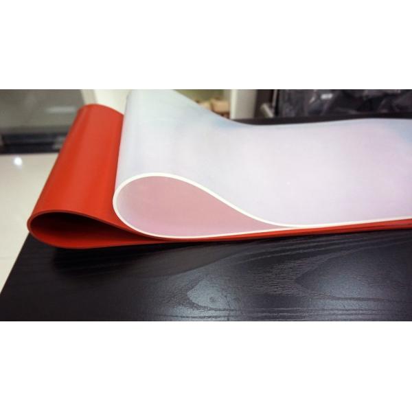 Heat Resistant Silicone Rubber Sheet Hardness Shore 50-60A , 290% Elongation