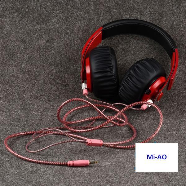 Lightweight Wired Over-Ear Head Stereo Headset &Soft Leather Ear Cups (MO-SH003)