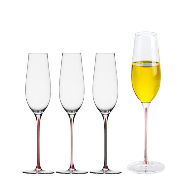 B2B 6-10 oz de cristal de cristal personalizado, de calidad hospitalaria, sin plomo y a prueba de roturas.