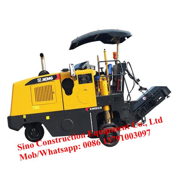 Asphalt Civil Road Mini Cold Milling Machine XM503K With Four Wheel